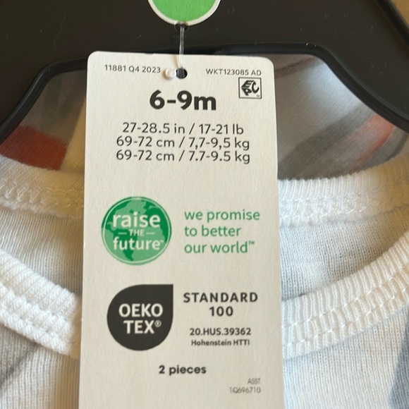 Carter’s Baby Easter Outfit Size 6-9 Months NEW - Picture 4 of 4